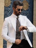 Black Paisley Silk Tie Set