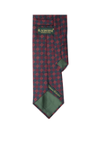 Maroon Navy Chess Cashmere Tie Set