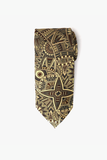 Geometric Totem Twill Tie Set
