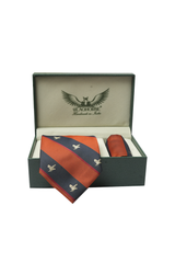 Flying Eagle Rust Tie Set