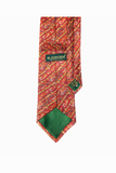 Tomato Striped Paisley Silk Tie Set