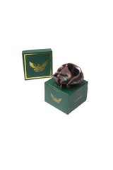 Flying Ducks Brown Pocket Square