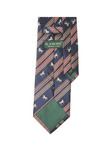 Regent Navy Equestrian Stripe Tie Set