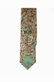 Geometric Totem Twill Tie Set