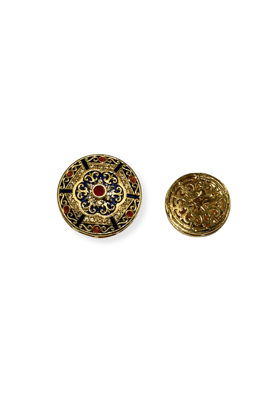 Jaipur Jharokha Filigree Buttons ( Set 7 big and 6 small )