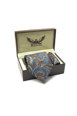 Stormy Barbuda Silk Tie Set