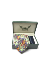 Botanical Silk Tie Set