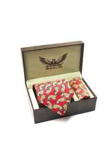 Vintage Herald Silk Tie Set