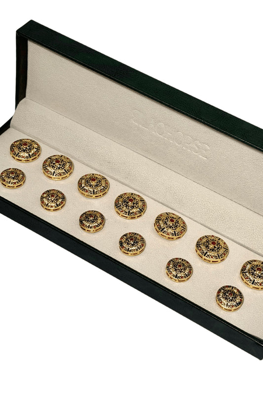 Jaipur Jharokha Filigree Buttons ( Set 7 big and 6 small )
