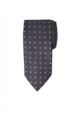 Purple Geometric Cashmere Tie Set