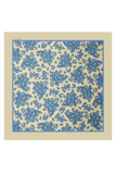 Aqua Butter Paisley Pocket Square