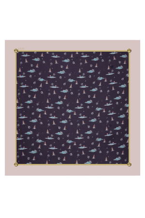 Mariner's Night Pocket Square