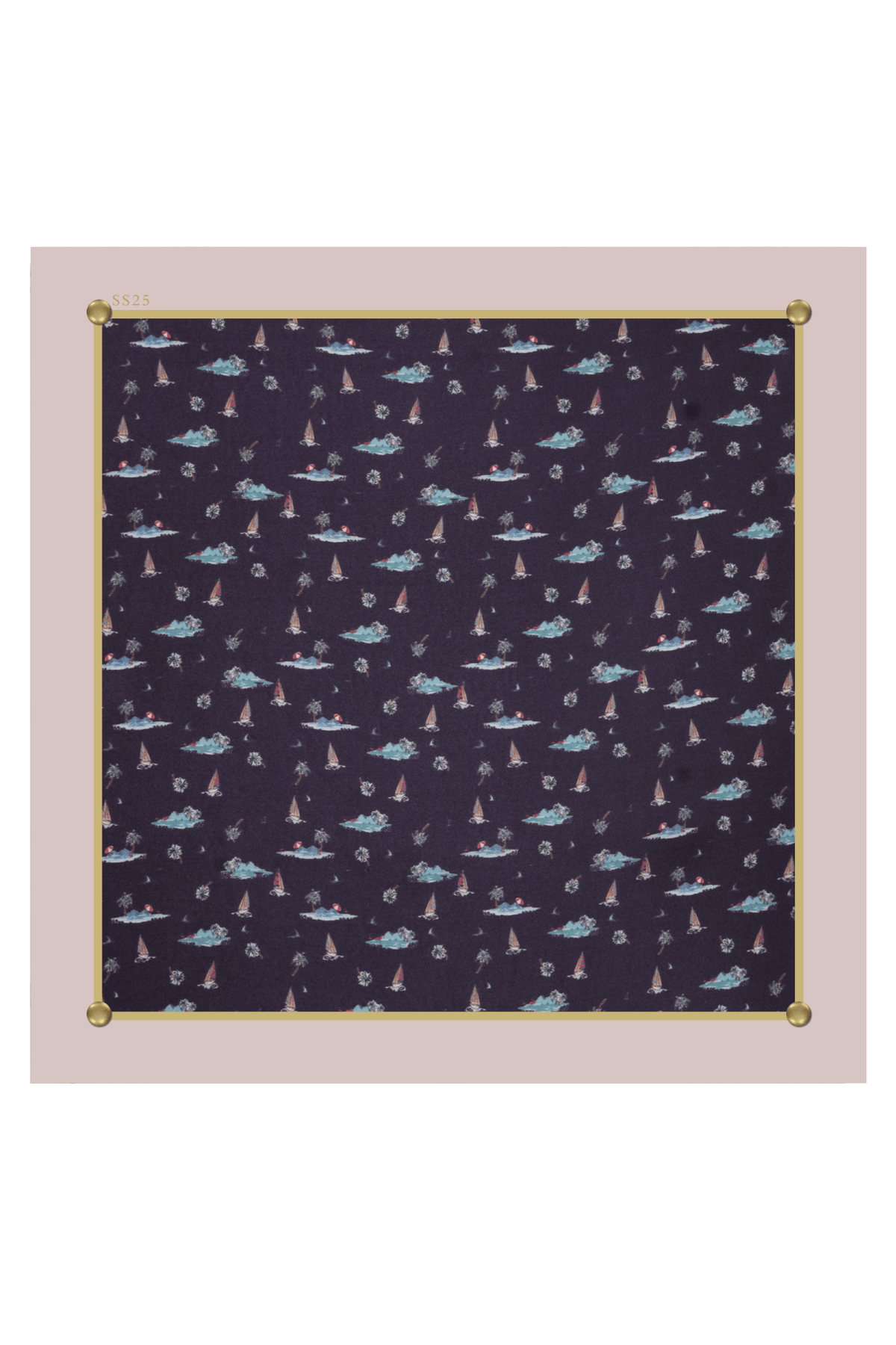 Mariner's Night Pocket Square
