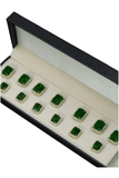 Emerald Green Button Set ( Set 7 big and 6 small )