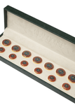 Terracotta Mosaic Button Set ( Set 7 big and 6 small )
