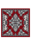 Crimson Dynasty Pocket Square