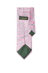 Pink Paisley Cashmere Tie Set