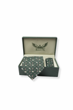 Equestrian Twill Tie Set
