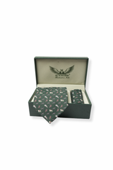 Equestrian Twill Tie Set