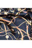 BH chained silk Pocket Square