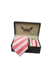 Candy Striped Cashmere Tie Set
