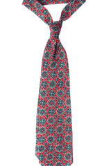 Verona Crimson Twill Tie Set