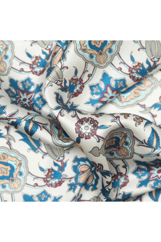 Ivory Dynasty Pocket Square