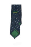 Navy Polka Cashmere Tie Set