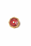 Crimson Facet Button Set ( Set 7 big and 6 small )