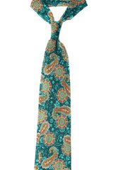 Teal FPM Silk Tie Set