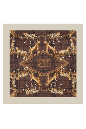 BH Wild Cat Family Pocket Square