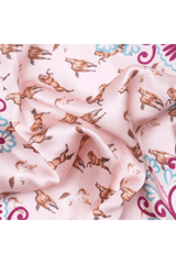 Soft Pink Equestrian Pocket Square