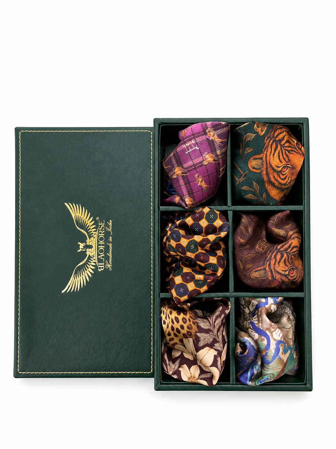 The Regal Six - Festive Pocket Squares Bundle