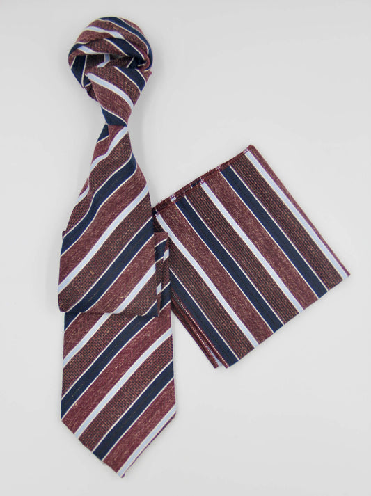 Multi Stripe Cashmere Tie Set