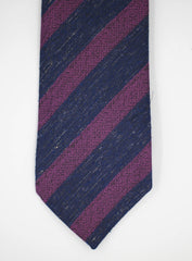 Two Tone Striped Cashmere Tie Set