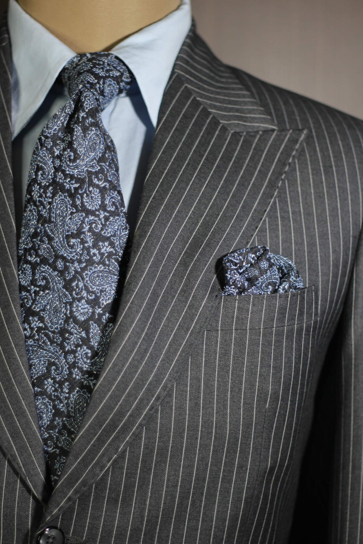 Paisley Pattern Cashmere Tie Set