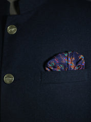 Vibrant Paisley Pocket Square