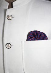 Tiny Paisley Pocket Square