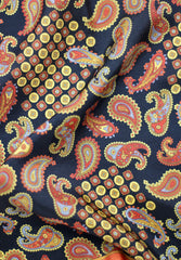 Abstract Paisley Pocket Square