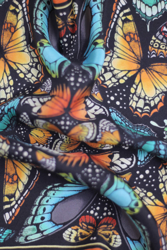 Cosmic Butterfly Pocket Square