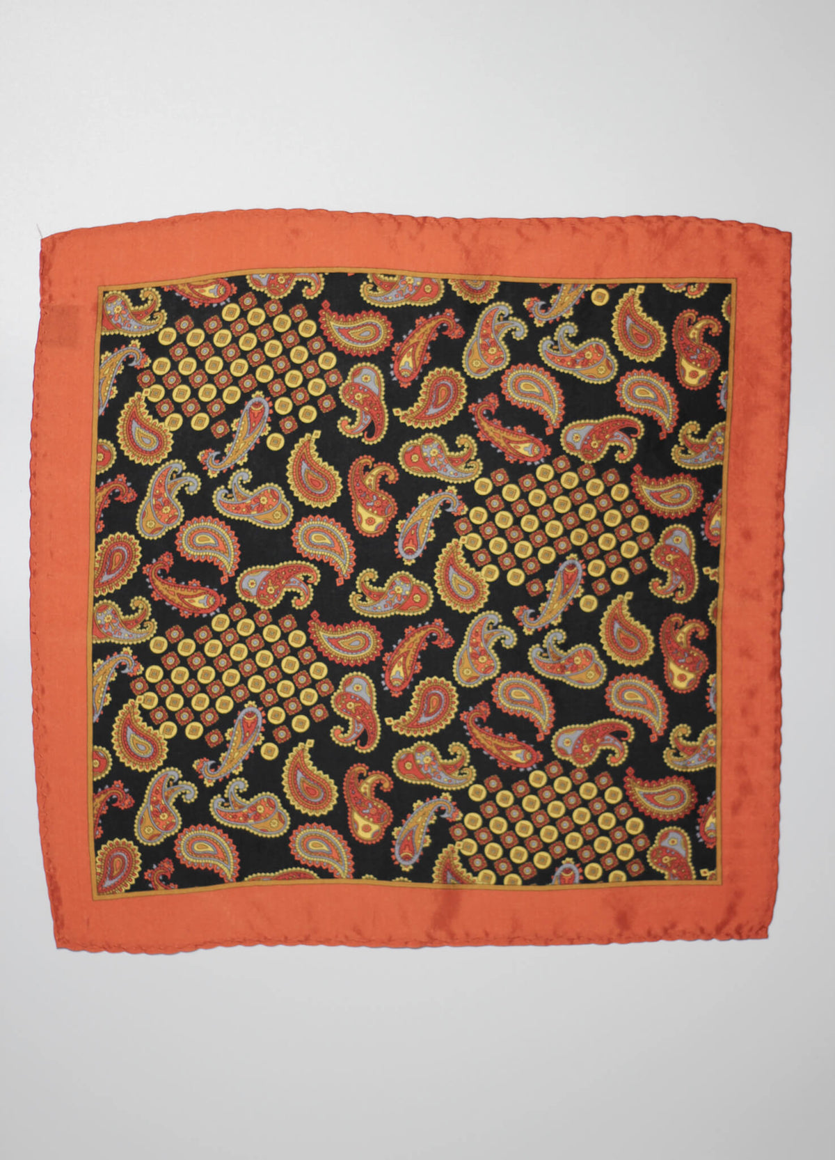 Abstract Paisley Pocket Square