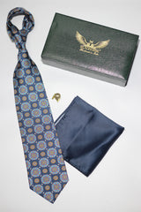 Octo Mandala Silk Tie Set