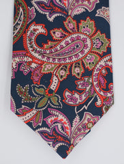 Floral Paisley Silk Tie Set