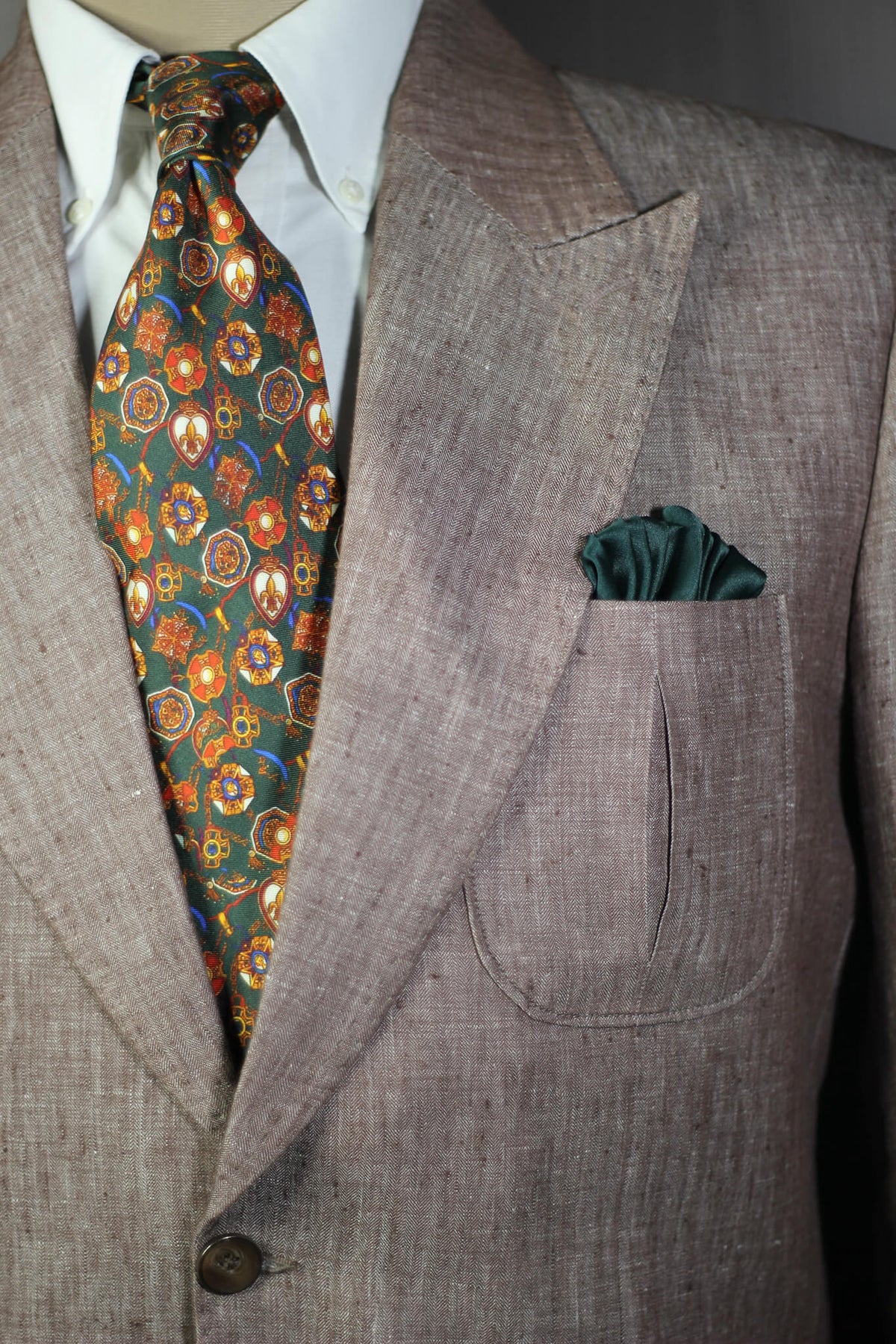 Florence Medallion Silk Tie Set