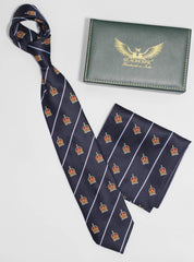 Kings Crown Striped Tie Set