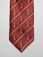 Hunter's With Dog Striped Tie Set