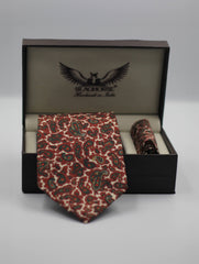 Small Paisley Silk Tie Set