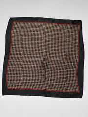 Ruby Medallion Pocket Square