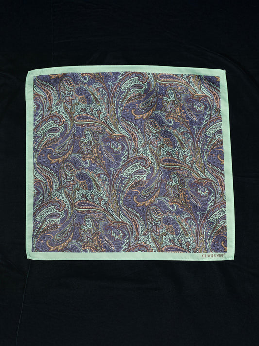 Pista Multicolor Paisley Long Scarf