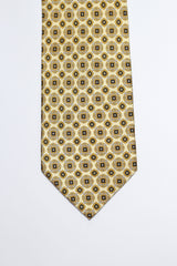 Lemon Medallion Silk Tie Set